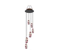Solar luminous wind chimes environmental protection and energy savi...