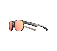 Solar - Lunettes de soleil polarisées - Cross Noir Mat Plz Fl Rose pour Femme Noir
