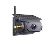 Solar No-Wire HD Backup Camera, Magnetic Reversing Camera Wireless，Camera | Wireless Reversing Camera, Wireless Rear View Camera, 4-Channel Display for Multiple Views, Solar Powered & Magnetic Mounting