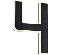 Paulmann 79845 Eclairage solaire pour numéro de maison 0.20 W blanc chaud noir
