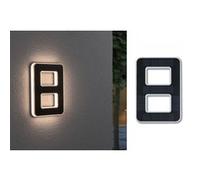 Solar Numéro de maison lumineux LED avec batterie interchangeable Numéro 8 IP44 3000K 6lm Noir Noir G