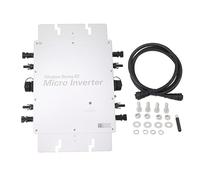 Solar Onverter étanche IP65 IP65 Aluminium Alloy Grid Tie Inverter 2000W pour Le système d'alimentation Solaire en Plein air sur Le Toit avec Surveillance des Applications Mobiles