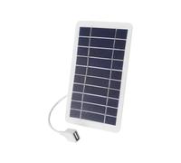Solar Panel - 3.5x1.8inch USB Portable Flexible Camera Charging | Camera Solar Panel for Home Backpacking Travel Outdoor Hiking Camping Cell Phone