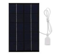Solar Panel, Fast Charge Power Source, Portable Battery Charger, Waterproof Energy Supply Device for Security Cameras, Small Fan, Banks, Camping Lanterns, Outdoors, Travels, 3.46x5.59 inches