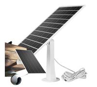Solar Panel for Camera - Camera Solar Panel with 360 Degree Adjustable Mount | Fast Charging Electronic Accessories for Phones RV Travel Fishing Hiking Camping Garden Outdoor Patio