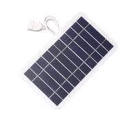 Solar Panel USB | Portable Cell Phone Charging,USB Solar Panel Charger - Ideal for Cell Phone Camping Hiking Outdoor Travel Backpacking Home
