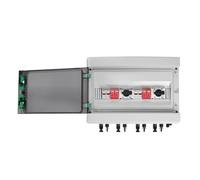 Solar photovoltaic PV Combiner Box 2 input 2 out 2 String Surge Lightning Protection DC 1000V Fuse MCB SPD Box IP65 MQXFCZUX