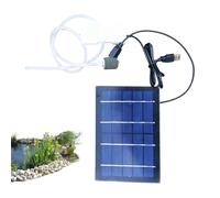 Solar Pond Aerator, Silent Oxygen Pump, 7.09x5.91x0.59 inch Fish Tank Air with Secure Build, Sturdy Supply with Outdoor Function, Utility Tool for Hobbyists Decorators, Home Accessories for Backyard