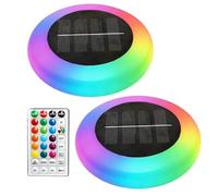 Solar Pool Light - RGB Color Changing, Waterproof Floating with Outdoor Glow, Garden Party with Wedding Decor, Bathroom Bathtub for Indoor Display, Home Outdoor for Night Ambiance