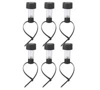 Solar Pool Lights - Pool Lights with Adjustable Straps | Waterproof Pools Accessory Light | 6-Piece Solar-Powered Poolside Lamp Set, Ambient Party Patio Lighting for Hot Tub Pond Spa Deck