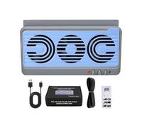 Solar Power Fan, Solar Powered Car Window Cooler, Quiet Air Circulator, Vehicle Ventilation with Auto Vent Function, Perfect Use for Sedan, Truck, RV, Summer, Winter and Travel