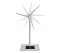 Solar Power Windmill Toys Desk Decorative Item Teaching Tools for Living Room School Outdoor Yard Lawn Patio