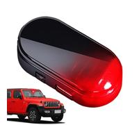 Solar Powered Car Alarm Light - ABS LED Flashing Lamp | Automotive Anti Theft Warning Indicator | Long Lasting Security Light for Cars Trucks Outdoor Interior Dashboard Use