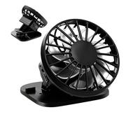 Solar Powered Fan: Hands Free Hat Clip On Airflow, Mini Summer Cooling Tool
