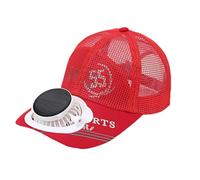 Solar Powered Fan Hat - Breathable Summer Sun Protection Hat, USB Rechargeable Solar Fan for Men | Outdoor Activities, Cycling, Fishing, Hiking, Travel, Lightweight Comfortable Design, Adjustable Fit