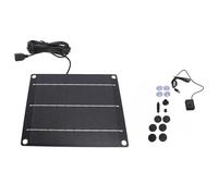 Solar Powered Fountain Monocrystalline Silicon Panel Water Pump for Outdoor Garden Lawn