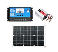 Solar powrr Station - Générateur Solaire 300W Avec Prises De Courant Alternatif 220 V | Onduleur De Puissance Portable Pour La Sauvegarde À Domicile, Le Camping, La VR, Les Aventures En Plein Air, Une