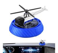 Solar Rotating Airplane Freshener Decor - Solar Air Freshener Car, Dashboard Vehicle Fragrance Diffuser | for Travel Home Beach Hiking Vacation Workplace Business Interior