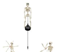 Solar Skeleton Stake - LED Halloween Yard Decoration With Light