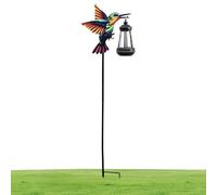 Solar Stake Lights, Waterproof LED Lanterns, 33,78 x 3,94 pouces Resin Metal Pack with Secure Build, Solid Outdoor Lighting Case, Compact Frame with Modern Style, Path Accessory for Lawn Driveway