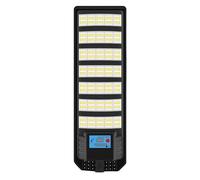 Solar Street Light - Remote Control LED Lamp | 30x20cm IP65 Water Resistant Fixture with Motion Sensor, ABS Housing with Intelligent Light Control, Outdoor Security Lighting for Driveway Lawn Path