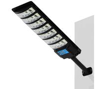 Solar Street Lights Outdoor - Motion Activated Security Lamp with Dusk to Dawn Sensor, High Lumen Waterproof Floodlight with Remote Control, Ideal for Illuminating Driveways Workplace Parking Area