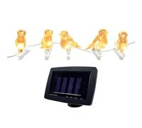 Solar String Lights - Auto On Off Ambience | With Clips LED Solar Powered | Homeowners & Gardeners, Lighting Yard String Lights For Outside Garden Pathway Backyard Patio Lawn Driveway Balcony