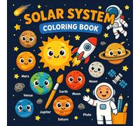 Solar System Coloring Book: Fun and Educational Planet Coloring Pages for Kids and Space Lovers