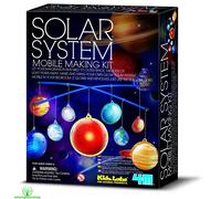 Solar System Mobile Making Kit, 4M Kidzlabs Fluorescent solar Système Portable