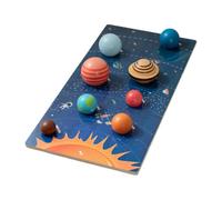 Solar System Model - Wooden Planet Board | Kids Educational Toy