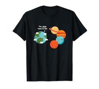Solar-System No Life Earth VS Planètes Space Galaxy Cosmos T-Shirt