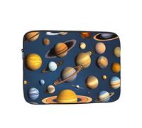 Solar System Planets Sac intérieur pour ordinateur portable 33 cm Résistant aux chocs Convient pour les voyages, le bureau, etc.