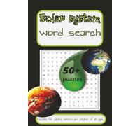 solar system word search puzzle book: word search puzzle book about solar system, planets and meteors |6x9 110 pages| great gift for the holidays.