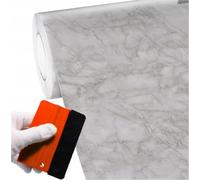 Solar Systems - Film Autocollant pour Meubles, Stickers, Revêtement Meuble de Cuisine, Meuble Chambre, Décoration, Deco Bureau - Bricolage - Épais et Texturé - 122x500cm, Motif : Graphite