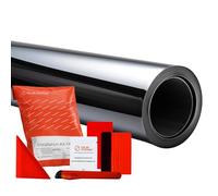 SOLAR SYSTEMS - Tönungsfolie Auto - Scheibentönungsfolie - mit Montagesatz - Scheiben Tönung Folie ABG Konform, mit Sonnenschutz & Anti-Scratch - Panthera Folie 285c 85% Schwarz 50x300cm