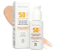 Alma Secret Crème Solaire Visage avec Couleur Spf50 Sable 50ml