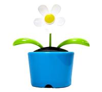 Solar Toys, Solar Powered Swinging Flower, Car Figurines Decoration, Weather-Resistant Ornament, Fun Table Accessory for Desk Dashboard Living Room, 4.53x4.33x2.36 inches