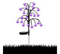 Solar Tree Stump LED Garden Lighting | Solar Halloween Lights Outdoor