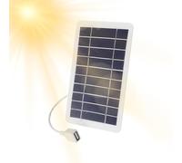 Solar USB Camera Charger - 7 inches Portable Solar Panel, Outdoor Power Bank Charger, Solarr Energy Device | Camera Battery Chargerr, Mobile Charging Panel, Camping Hiking Backpacking Travel Power S