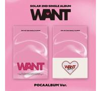 Solar - Want - Poca Album Version - incl. QR Card, 2 Stickers + 2 Photocards