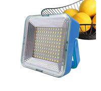 Solar Work Light - 10x10x4.5cm Portable Lights For Camping LED - Efficient Rechargeable Flashlight Waterproof For Job Site Workshop Automotive Garage Car Repair Outdoor Adventure Hunting Fishing