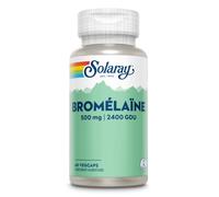 Solaray Bromelaïne 500mg 2400 GDU | Digestion & drainage | 60 vegcaps