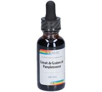 Solaray - Extrait de graines de pamplemousse - 30 ml flacons compte-gouttes - Antibactérien naturel