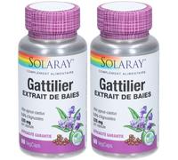 SOLARAY Gattilier Extrait de Baies Capsule(S) 2x60 pc(s)