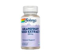Solaray Grapefruit Seed Pomelo 60 gélules - Complément alimentaire extrait de pépins de pamplemousse avec Vitamine C, Zinc et Vitamine E