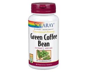 Solaray Green Coffe Extract 400 Mg - 60 Caps Vegetales