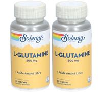 Solaray L-Glutamine 500 mg Capsule(S) 2x50 pc(s)