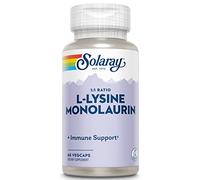 SOLARAY L-LYSINE MONOLAURIN 60vcaps. - recommandé en complément d’une alimentation équilibrée, complément complet proposé en gélules pratiques et associe fonctionnalité pratique et sensation agréable