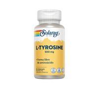 Solaray L-Tyrosine 500 mg 50 Végécaps - Pot 50 végécaps de 0,62 mg