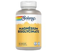 Solaray Magnésium Bisglycinate – Vegan – Testé en labo – 120 gélules végétales